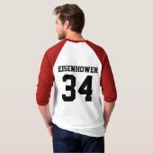 ドワイト・D・アイゼンハワー"34"ティー Tシャツ (裏面フル)