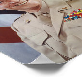 ドワイトDアイゼンハワーポートレート ポスター (角)