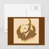 ドワイトDアイゼンハワー ポストカード (正面/裏面)