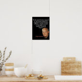 ドワイトD.アイゼンハワー引用文オン軍隊産業 ポスター (キッチン)