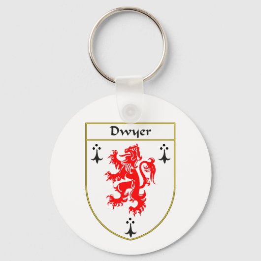 ドワイヤーコート・オブ・アームズ/家紋 キーホルダー (正面)