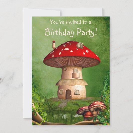 ドワードランド招待状 招待状 (正面)