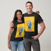 ドワーフのスケルトン Tシャツ (ユニセックス)