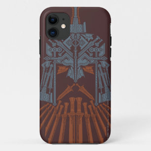 ドワーフのヘルメットアイコン iPhone 11 ケース