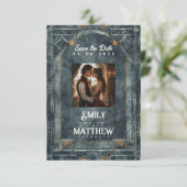 ドワーフの豪華なファンタジー結婚式の日付を保存 セーブザデート (スタンド正面)