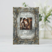 ドワーフの豪華なファンタジー結婚式の日付を保存 セーブザデート (スタンド正面)