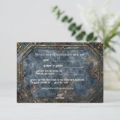 ドワーフの輝き結婚ファンタジー サンキューカード (スタンド正面)