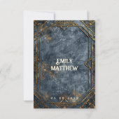 ドワーフの輝き結婚ファンタジー セーブザデート (裏面)