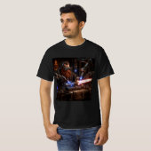 ドワーフのSF溶鉱炉 Tシャツ (正面フル)