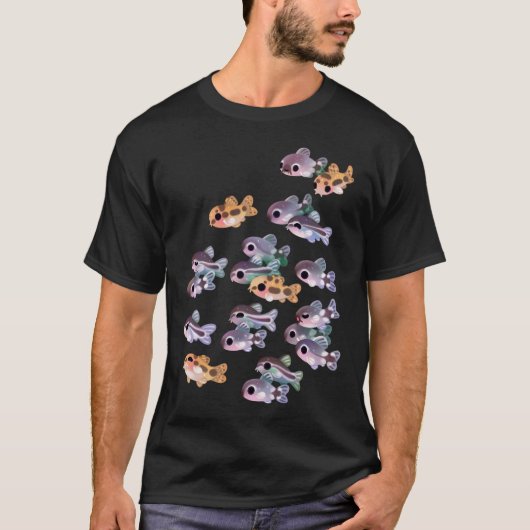 ドワーフコリドラス Tシャツ (正面)