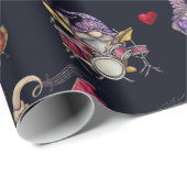 ドワーフバンドのコンサート 愛はここに ラッピングペーパー (ロールコーナー)