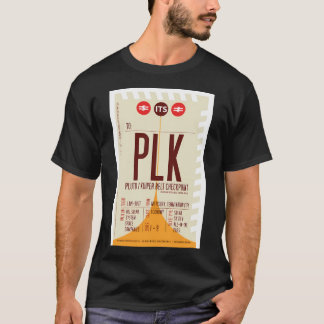 ドワーフプラネットプルトボーディングパス(惑星間S Tシャツ