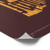 ドワーフ兵器コラージュ ポスター (角)