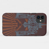 ドワーフ兵器ヘルメットアイコン Case-Mate iPhoneケース (裏面(横))