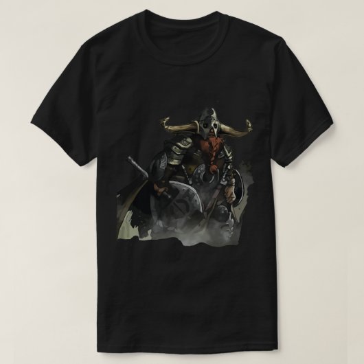 ドワーフ戦士 Tシャツ (デザイン正面)