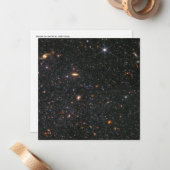 ドワーフ銀河系WLMジェームズウェッブ宇宙望遠鏡ハイレス ノートカード (正面/裏面インサイチュ)