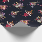 ドワーフ音楽バンドとディーバがガラコンサートを開催 ラッピングペーパー (角)