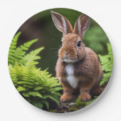 「ドワーフ・バニーのスクービー：小さな歓喜の玉」 ペーパープレート (正面)