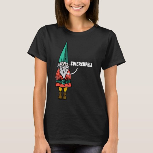 ドワーフ ファー ガーデン グノーム 趣味のガーデナー 分譲地 Tシャツ (正面)