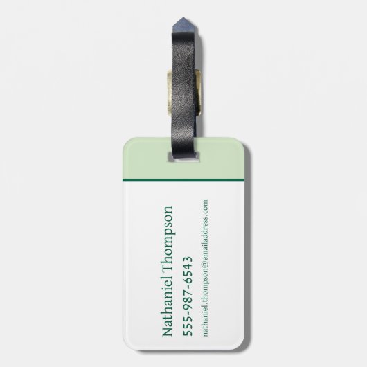 ドワーフ™ ラゲッジタグ (裏面縦)