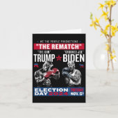 ドンと曲がったジョーを再マッチさせる カード (黄色い花)