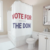 ドンに投票(2020年米国選挙) シャワーカーテン (インサイチュ)