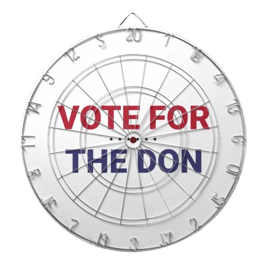 ドンに投票（2020年米国選挙） ダーツボード (正面)