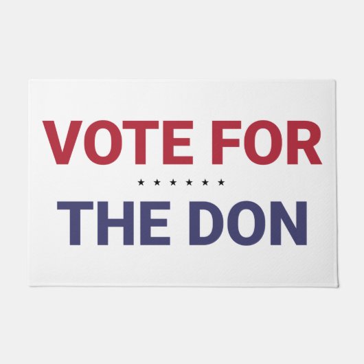ドンに投票（2020年米国選挙） ドアマット (正面)