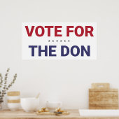 ドンに投票（2020年米国選挙） ポスター (キッチン)