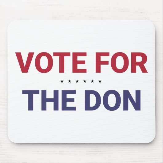 ドンに投票（2020年米国選挙） マウスパッド (正面)