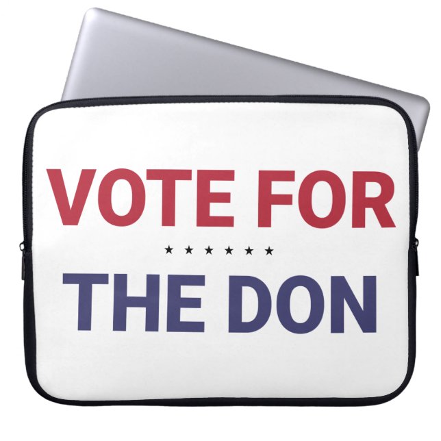 ドンに投票（2020年米国選挙） ラップトップスリーブ (正面)