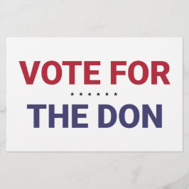 ドンに投票（2020年米国選挙） 便箋