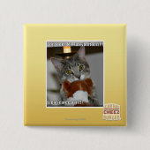 ドンの一見 缶バッジ (正面)