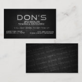 ドンの牽引のためのカスタム 名刺 (正面/裏面)