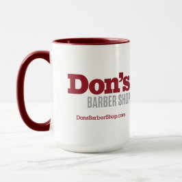 ドンの理容師ショップ – Red Logo Coffee Mug マグカップ