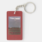 ドンカスター、イギリス-最初航空競争 キーホルダー (裏面)