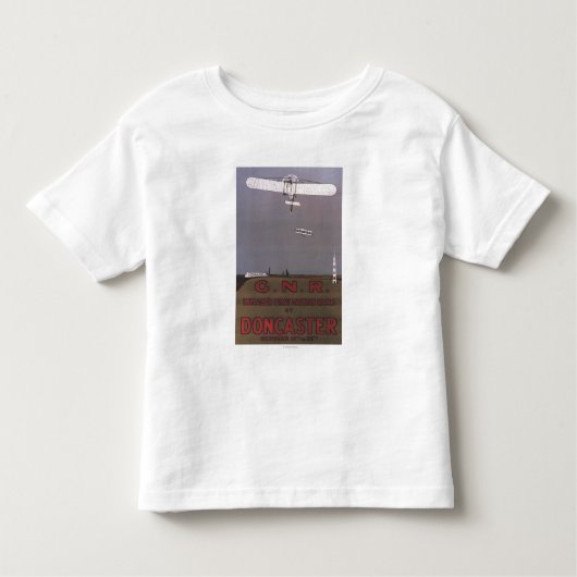 ドンカスター、イギリス-最初航空競争 トドラーTシャツ (正面)