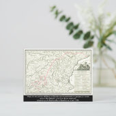 ドンキホーテのルートマップ – セルバンテス ポストカード (スタンド正面)