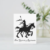 ドンキホーテイロシナンテ ポストカード (スタンド正面)