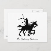 ドンキホーテイロシナンテ ポストカード (正面/裏面)