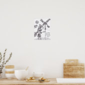 ドンキホーテデラマンチャ ポスター (キッチン)