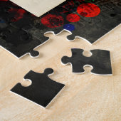 ドンキホーテ感動的引用文「狂気」 ジグソーパズル (側面)