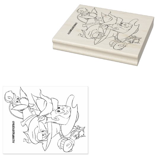 ドンキホーテ&フレンズ ラバースタンプ (押印)