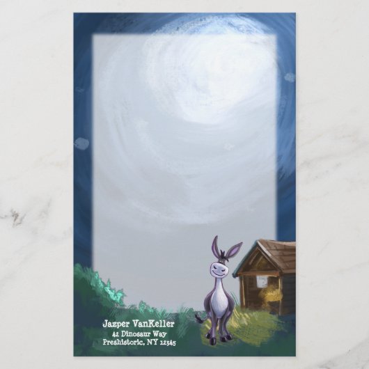 ドンキーひな形 便箋 (正面)