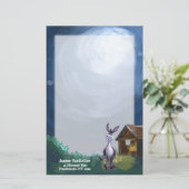 ドンキーひな形 便箋 (スタンド正面)