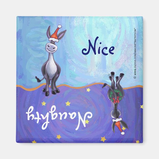 ドンキークリスマス マグネット (正面)