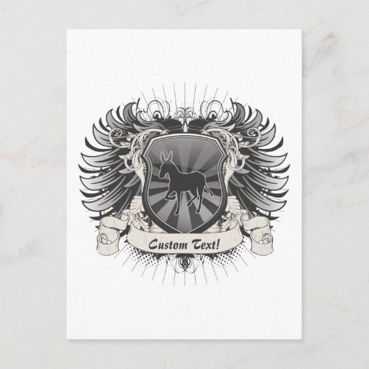 ドンキークレスト ポストカード (正面)