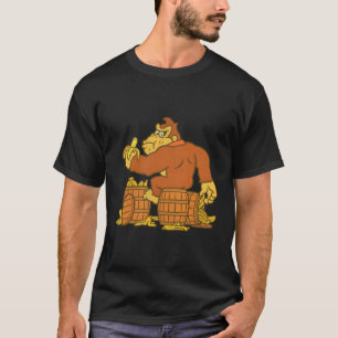 ドンキーコング食べンズバナナズオンバレル Tシャツ