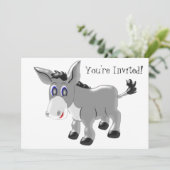 ドンキーデザイン任意大事な行事 招待状 (スタンド正面)