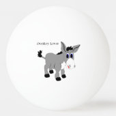 ドンキーデザイン パーソナライズされた 卓球ボール (裏面)